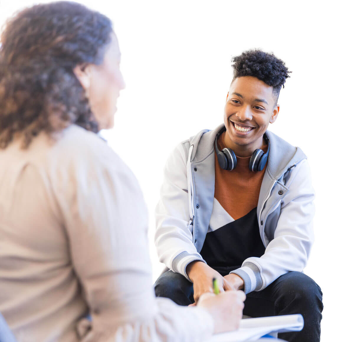 Student and therapist